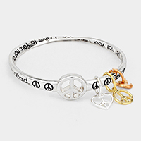 Peace Symbol Bracelet