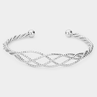 Twisted Metal Cuff Bracelet