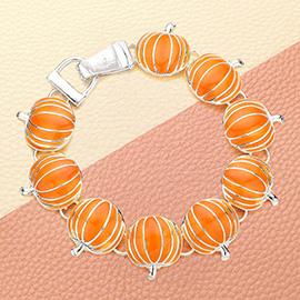 Pumpkin Link Magnetic Bracelet