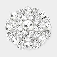 Bubble Stone Pin Brooch