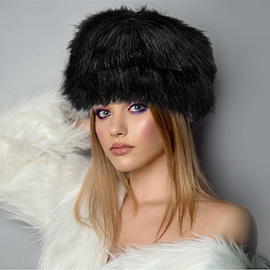 Faux Fur Bucket Hat