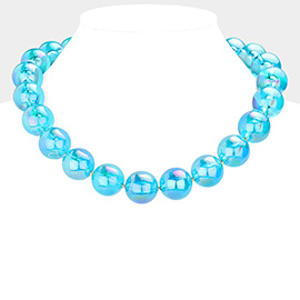 Resin Ball Necklace
