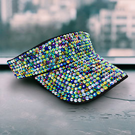 Bling Studded Visor Hat