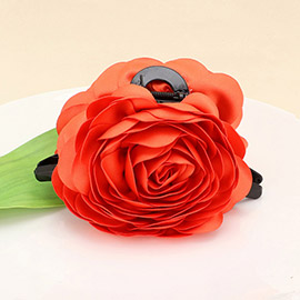 Fabric Flower Hair Claw Clip