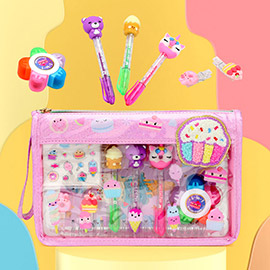 HOT FOCUS - 9PCS Wristlet Stationery Set