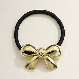 Metal Bow Pointed Hair Band