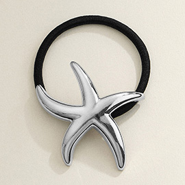 Metal Starfish Pointed Hair Band