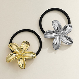 Metal Flower Pointed Hair Band