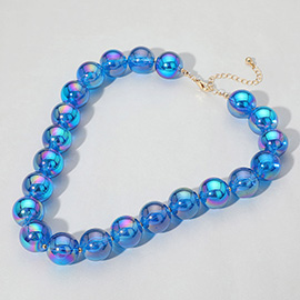 Resin Ball Necklace
