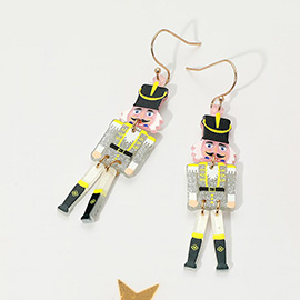 Christmas Soldier Nutcracker Dangle Earrings