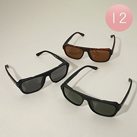 12PCS - Square Frame Wayfarer Sunglasses