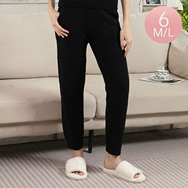6Pairs - Soft Relaxed Fit Side Pockets Lounge Pants
