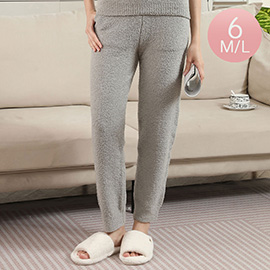 6Pairs - Soft Relaxed Fit Side Pockets Lounge Pants
