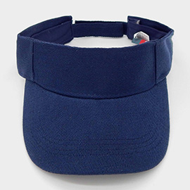Classic Solid Adjustable Sports Visor Hat