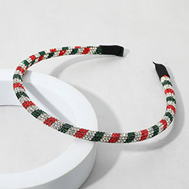Christmas Bling Studded Headband