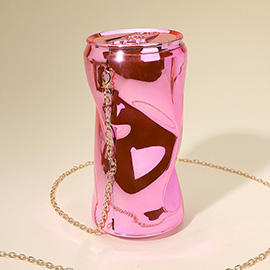 Metallic Fun Unique Soda Can Clutch Bag / Crossbody Bag
