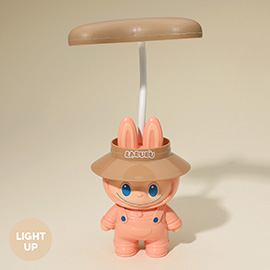 LIGHT UP Cute Monster Bunny Character USB Table Lamp