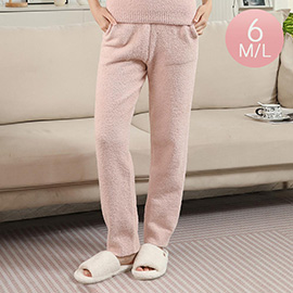 6Pairs - Soft Relaxed Fit Side Pockets Lounge Pants