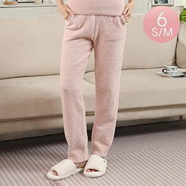6Pairs - Soft Relaxed Fit Side Pockets Lounge Pants