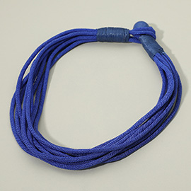 Bold Multi Strand Cord Necklace