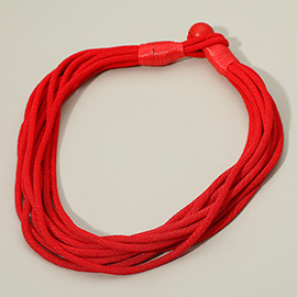 Bold Multi Strand Cord Necklace