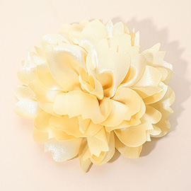 Oversized Statement Satin Floral Pin Brooch Hair Clip