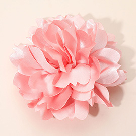 Oversized Statement Satin Floral Pin Brooch Hair Clip