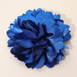 Oversized Statement Satin Floral Pin Brooch Hair Clip