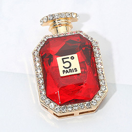 No. 5 Paris Message Perfume Pin Brooch