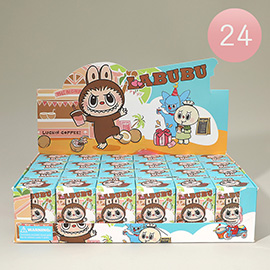 24PCS - Monster Bunny Figure Toy Keychains