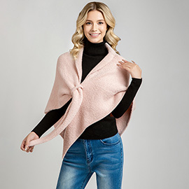 Cozy Soft Solid Shoulder Wrap Shawl Poncho