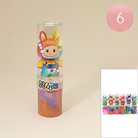 6PCS - Monster Bunny Slime Toys