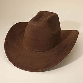 Classic Plain Western Cowboy Fedora Hat