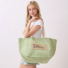 2 IN 1 Bucket Style Cante Tote Shoulder Bag